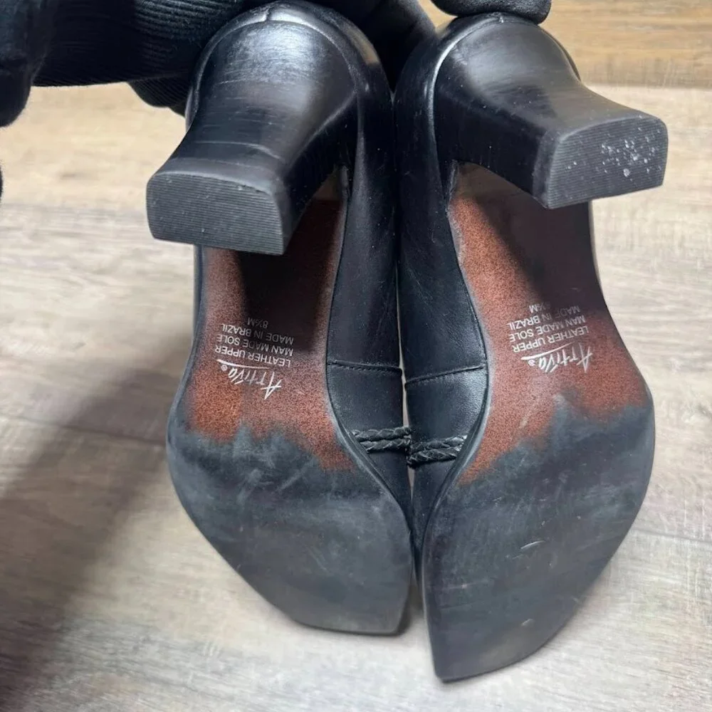 Artiva black leather